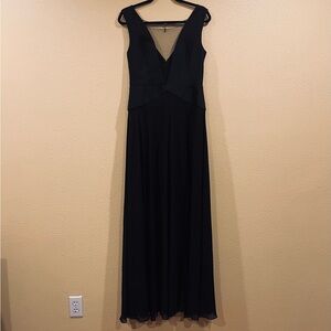 Long sexy dress sheer skirt with skort